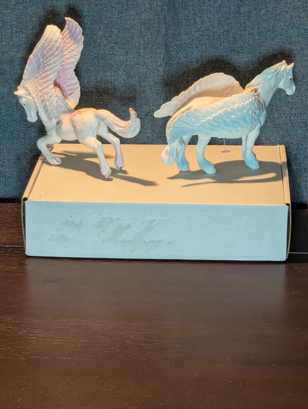 Greenbrier International Pegasus Set of 2 | Rearing & Standing Winged Horses